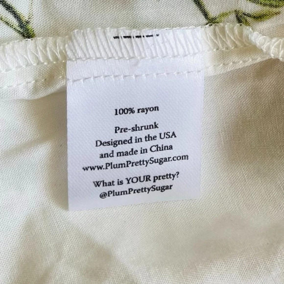 Anthropologie Plum Pretty Sugar Siren Song Robe Size XS NWOT - Picture 13 of 13